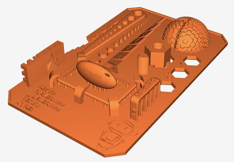 3Dwork SLA/Resin Calibration Test