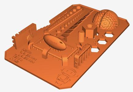 3Dwork SLA/Resin Calibration Test