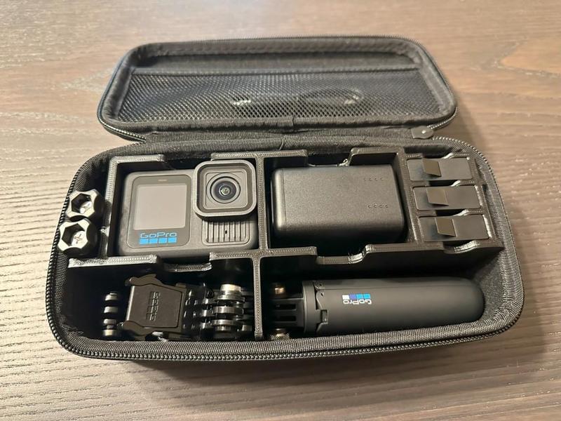 GoPro Case Organizer - Hero 13 - Dual Camera Support