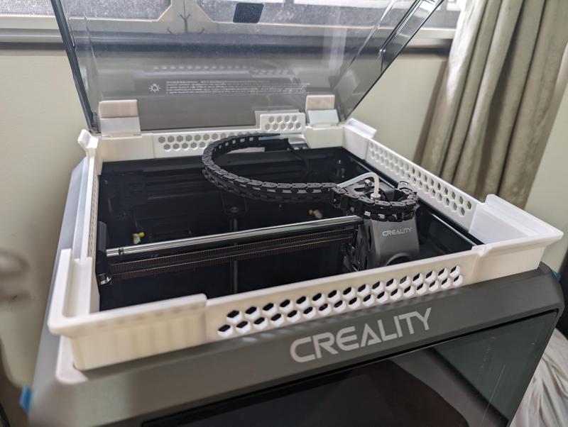 Creality K1/K1C/K1SE Hinged Lid Riser