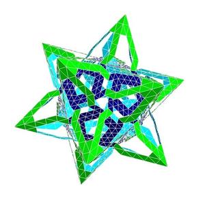 ESCHER STAR DODECAHEDRAL POLYKNOT 1
