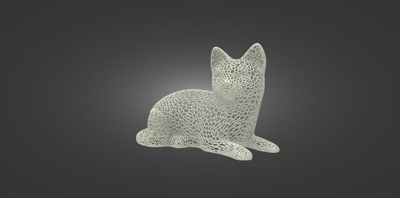 Voronoi Cat