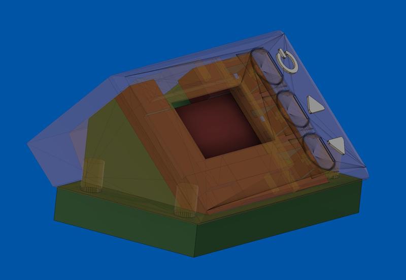 Reworked Vertical Display for (Un)Original Prusa Drybox