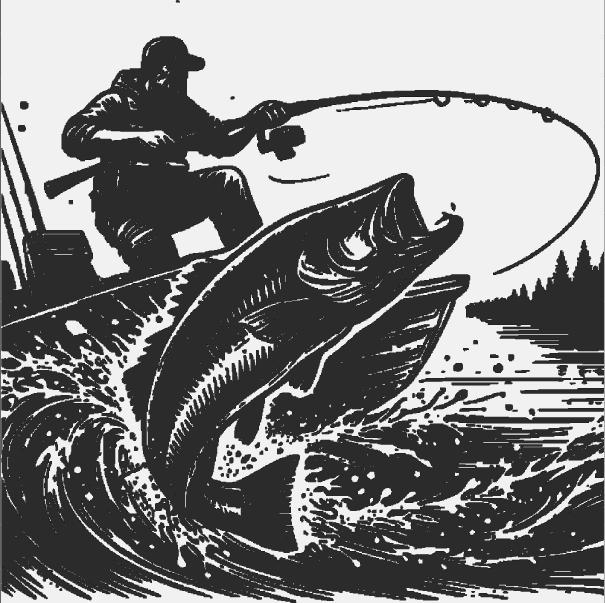 For the true fisherman lamp/deco !