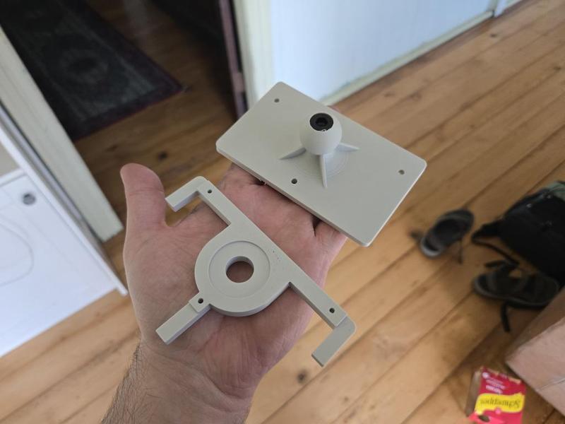 BMW K1600 reinforced RAM mount