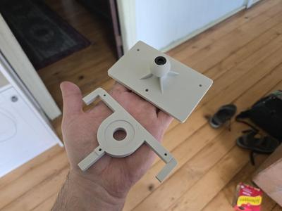 BMW K1600 reinforced RAM mount