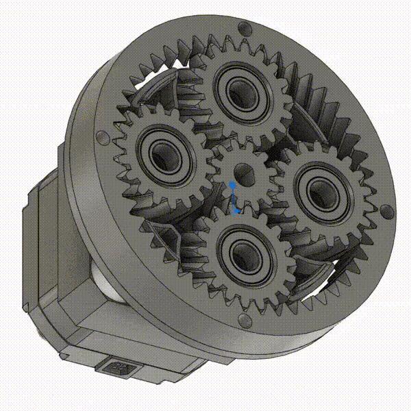 3D Printed Robotic Arm Actuator