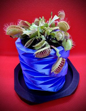 Modern Planter/Plant Pot and Tray Rcut