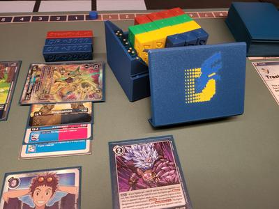 Digimon Markers (Counters) and Box