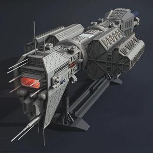 EAS Omega Class Destroyer 3D Printing Model | Assembly