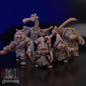The Wildguard Alliance - Fantasy rpg party