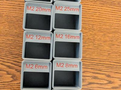 M2-M4 Gridfinity Bins