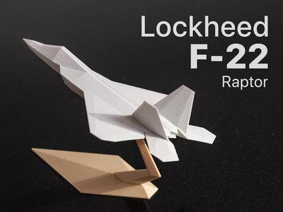 F-22 Raptor Display Model   