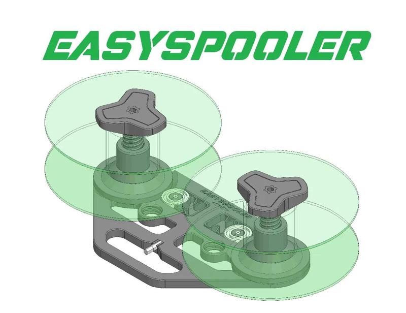 EASYSPOOLER filament respooling tool   
