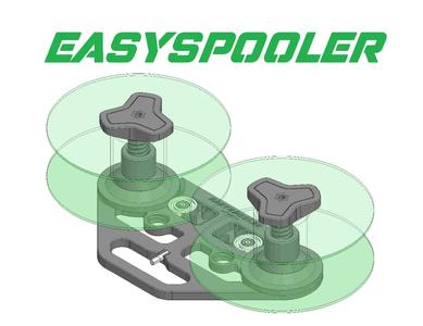 EASYSPOOLER filament respooling tool   