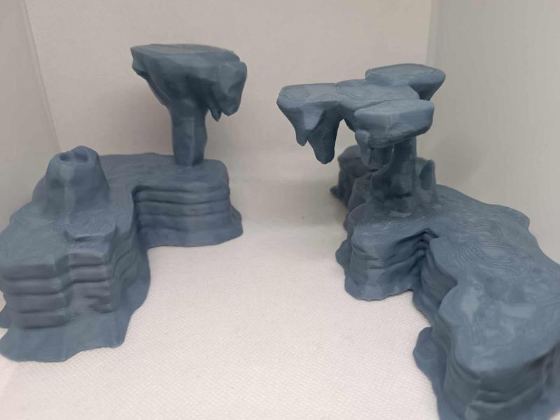 Miniature Cave Terrain Set - DnD Dungeon RPG