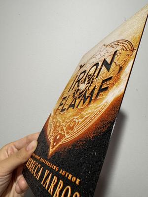Iron Flame Book Cover - Hueforge Print