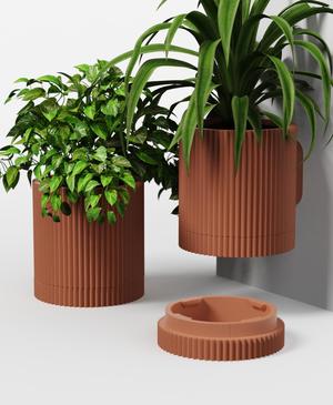 Planter Set (with secret drip tray) - ZIG Collection