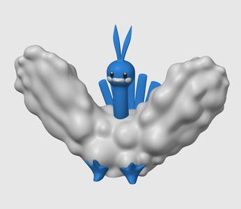 Altaria - Open Wings Pokemon (No Support)