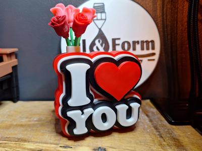 I Love You - Decoration Vase