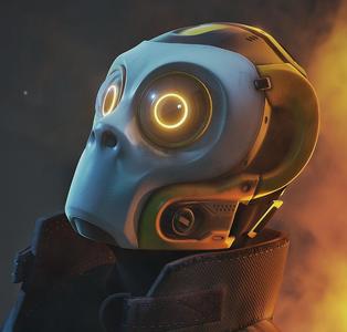 Neo Monkey - cosplay mask- digital stl file for 3D-printing