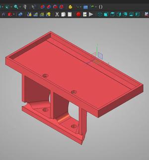 Bentobox platform for inverted wiring cabinet in Voron/Tridents   