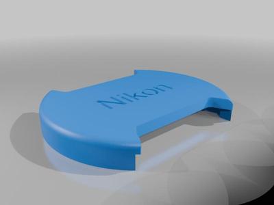 Lens Cap With "Nikon" Text