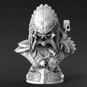 Predator Bust 3D Printing Figurine | Assembly