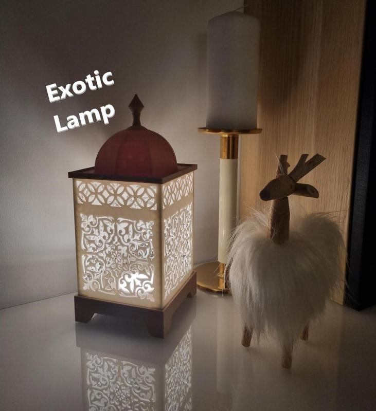 Exotic lamp