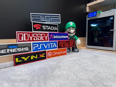 Game Console Placards - Volume 2