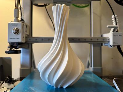 "Kykeon" Contemporary Spiral Vase