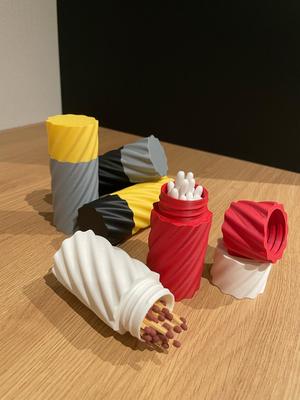 Travel container spiral "TravelMate"