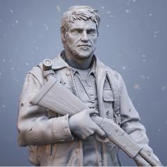 Joel 3D Printing Figurine | Assembly