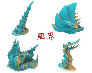 Fukai, Alien hive terrain, playable with 40k tyranid,  starship trooper, OPR, Damocles