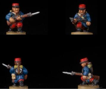 6-15mm French Great War Infantry 1914 in Capotes & Kepis WWI-FR-7