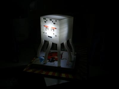 MINECRAFT GHAST LAMP