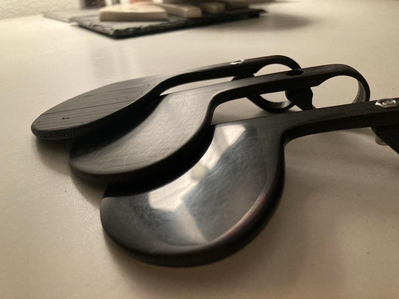 Bike mirror mount for 22mm Handlebar