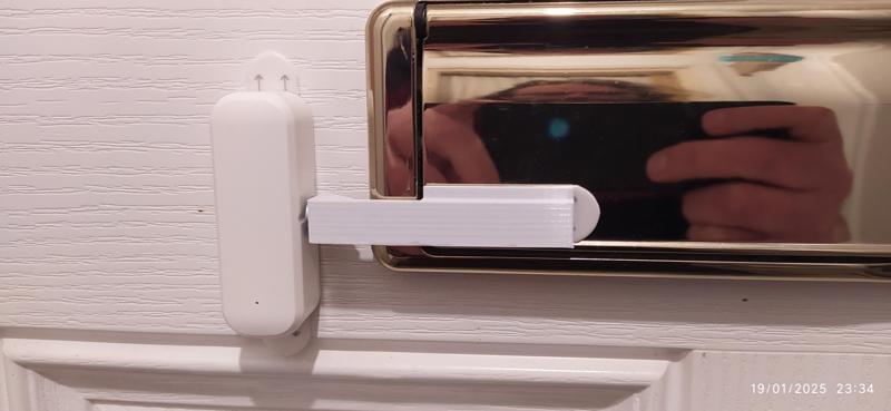 Indoor letter / mail / post box ZigBee / WiFi door sensor magnet holder