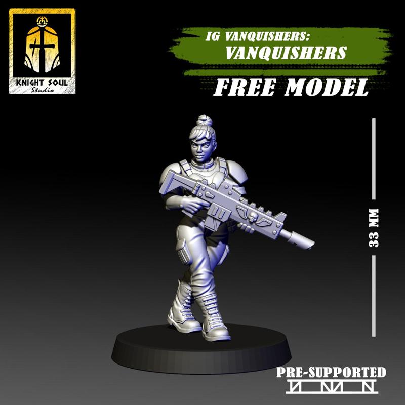 Vanquishers Shock Troops Free Model