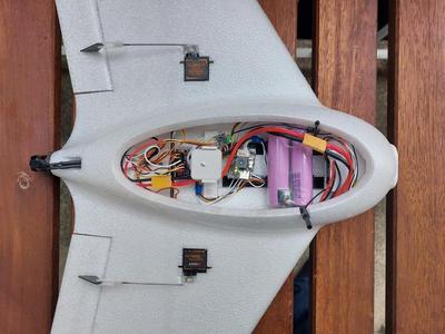 Alight Wing Flik FC and GNSS mount
