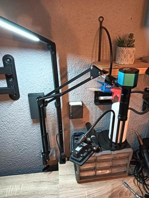 Microscope/Camera/phone/lamp Arm Wall Mount Anti Vibration