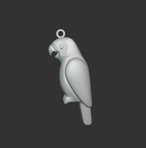 Parrot Keychain