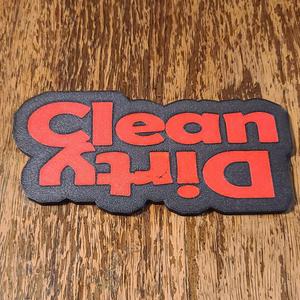 Dishwasher sign magnetic