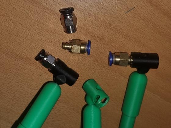 PTFE guide connector  compatible to various 