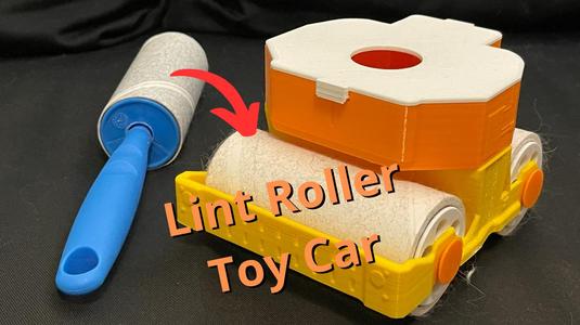 IKEA Bastis Lint Roller Toy Car