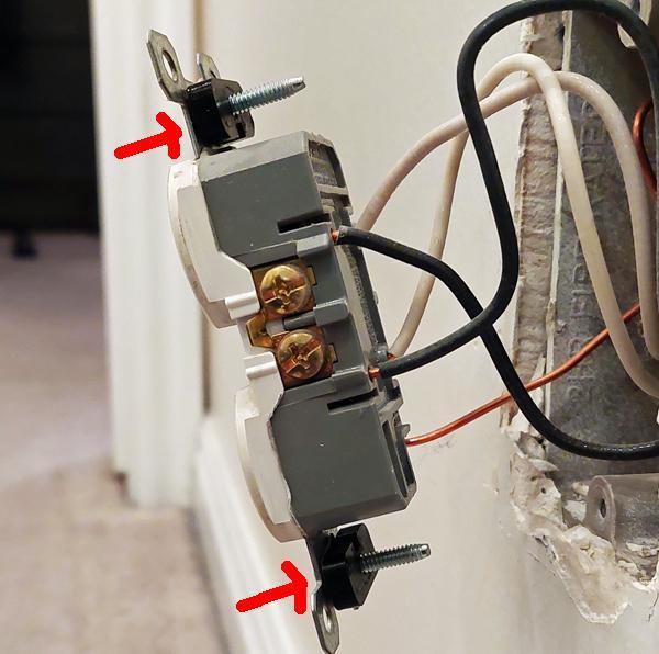 Electrical Outlet Stand-off Spacer