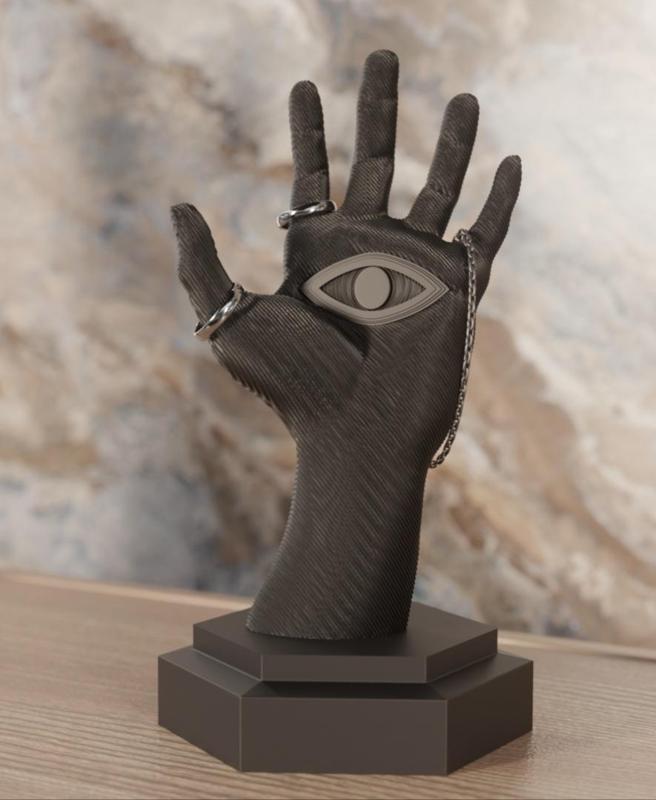 Vision Hand Jewelry Holder & Sculpture