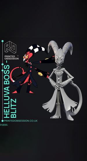 Blitzo - Helluva Boss - Fan Art