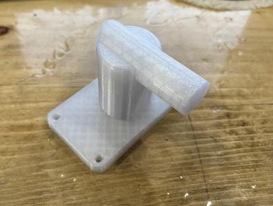 Wall mount for pole mount ubiquity UISP devices
