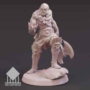 Barbarian - Masked Sorcerer - Display Figure/Tabletop Miniature (28mm&75mm)